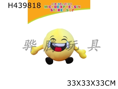 H439818 - 13 inch smiley face ball