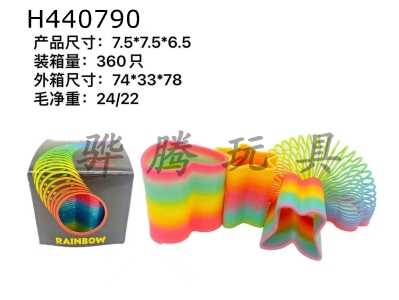 H440790 - Irregular rainbow circle