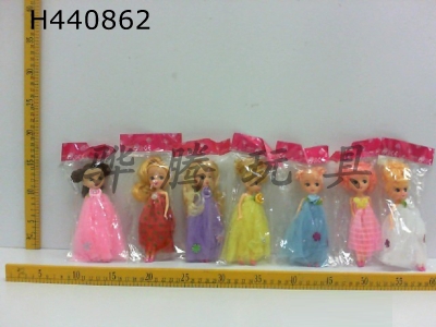 H440862 - 7-inch Jenny doll (clothes mixed in many colors).