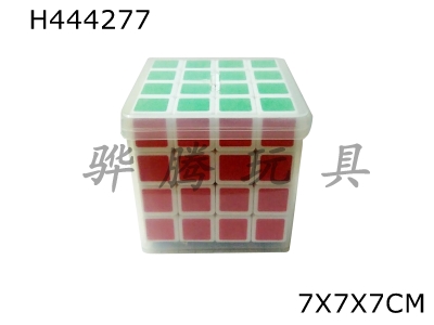 H444277 - Four-order cube on white background