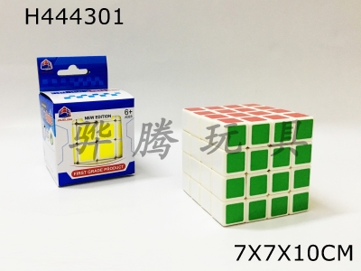 H444301 - Four-order cube on white background