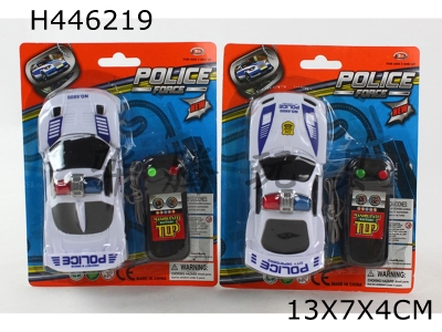 H446219 - Police car by wire (2 mixed)