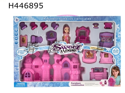 H446895 - Toy house furniture dont
Villa