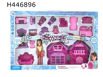 H446896 - Toy house furniture dont
Villa