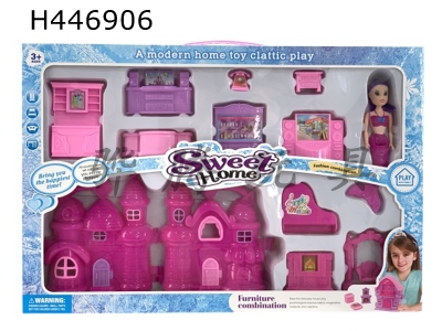 H446906 - Toy house furniture dont
Villa