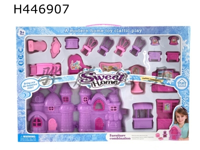 H446907 - Toy house furniture dont
Villa