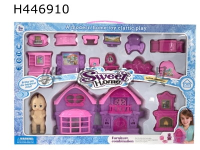 H446910 - Toy house furniture dont
Villa