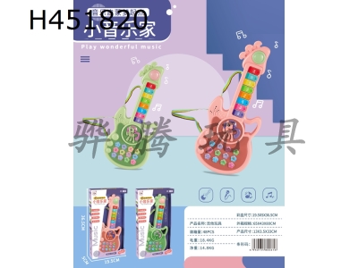 H451820 - Pony puzzle early guitar multifunctional learning machine