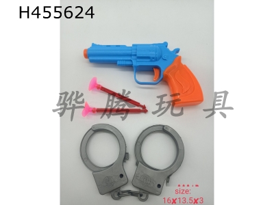 H455624 - Needle gun+handcuffs.