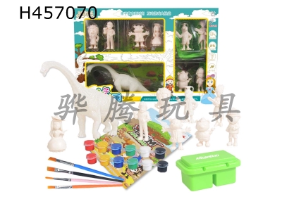 H457070 - Painting and painting set in 3D.