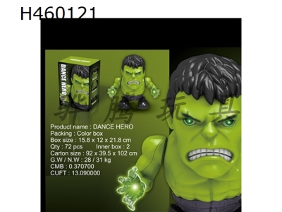 H460121 - Electric dancing hulk