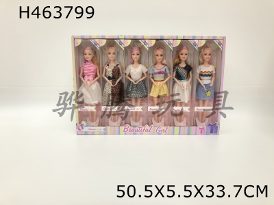 H463799 - 9 joints 11 inch Barbie 6 Pack.
