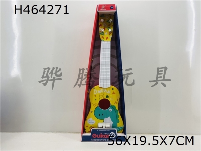 H464271 - 21 inch cartoon dinosaur Guitar (steel wire)
