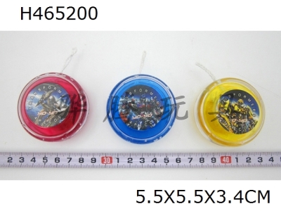 H465200 - Flash transformer yo yo 5.5cm in diameter (3 mixed)