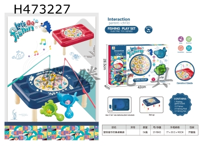 H473227 - Electric fishing table.