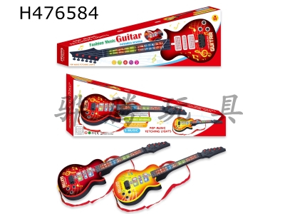 H476584 - Simulated infrared sensing plucked guitar