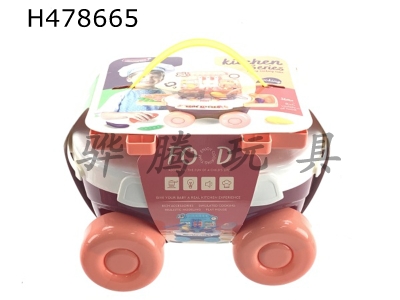 H478665 - Tableware table fast food truck (without electric function)