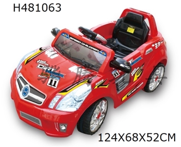 H481063 - R/C RIDE ON CAR       MUSIC/LIGHT