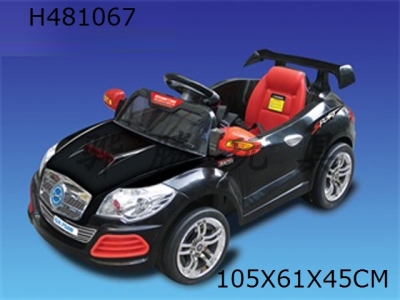 H481067 - R/C RIDE ON CAR       MUSIC/LIGHT