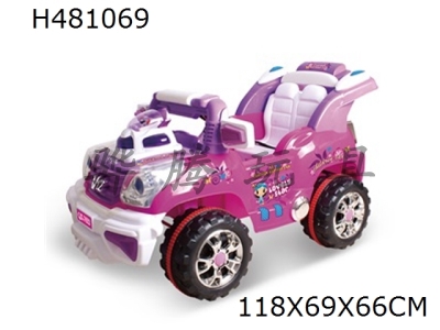 H481069 - R/C RIDE ON CAR       MUSIC/LIGHT