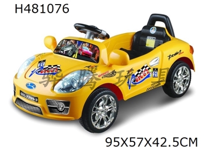 H481076 - R/C RIDE ON CAR       MUSIC/LIGHT