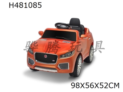 H481085 - R/C RIDE ON CAR
MUSIC/LIGHT/CAN PLAY WITH MP3 PLAYER AND VOLUME ADJUSTMENT/ 2.4G REMOTE CONTROL/MULTIMEDIA FUNCTION//MICROPHONE/SWING FUNCTION/THE WHEEL ARE WITH LIGHTS