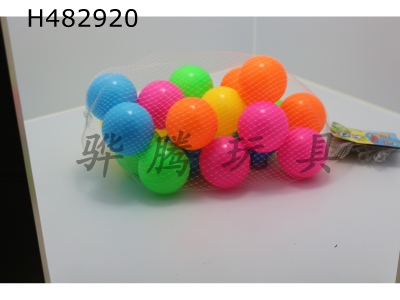 H482920 - Net bag 6.5cm paradise ball 20 pack