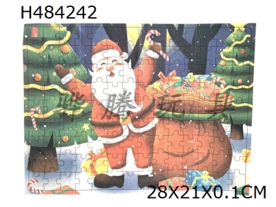 H484242 - 126pcs five season puzzle Christmas series