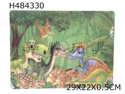 H484330 - Floor Puzzle - cartoon dinosaur C series