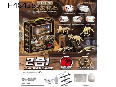 H484385 - Dinosaur fossil Archaeology (2 in 1)