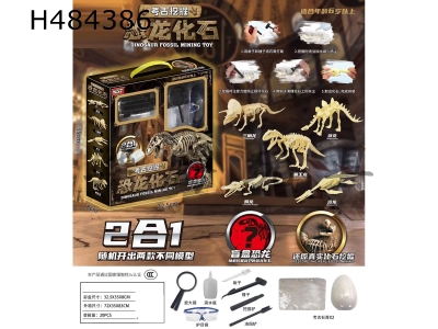 H484386 - Dinosaur fossil Archaeology (2 in 1)