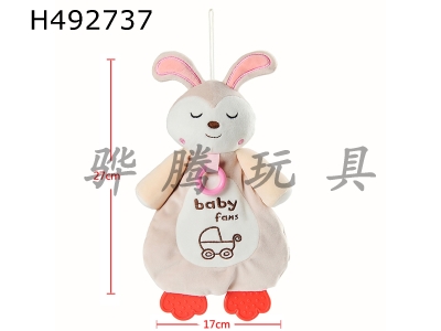 H492737 - Rabbit gutta percha baby comfort hand puppet