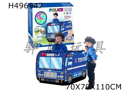 H496947 - Childrens police tent with 50 balls