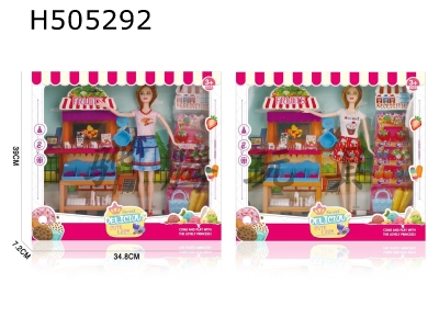 H505292 - 11.5 inch fashion doll (2 mixed)