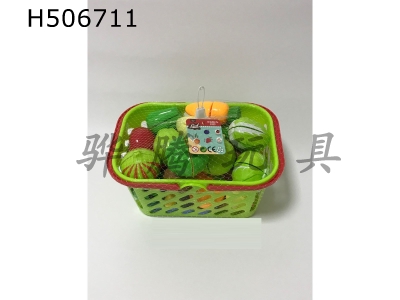 H506711 - 34 baskets of vegetables and fruits