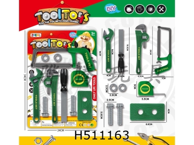 H511163 - DIY tool set green