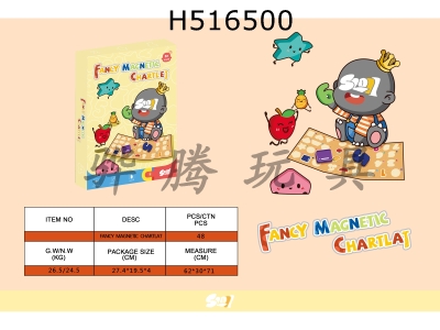 H516500 - Figure 3-in-1 of magnetic fruit