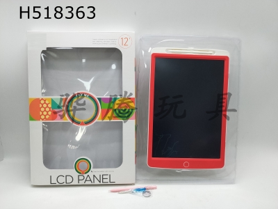 H518363 - Liquid crystal tablet color 12 inches (with blister distribution battery, screwdriver and pen)
