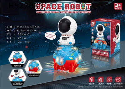 H527083 - Lighting stage ball astronaut