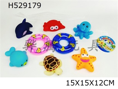 H529179 - Plastic&nbsp;lined&nbsp;animals&nbsp;with&nbsp;swimming&nbsp;rings