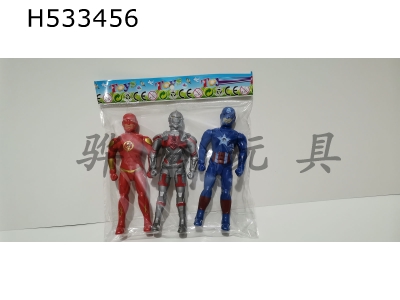 H533456 - Three heroes (with lights)