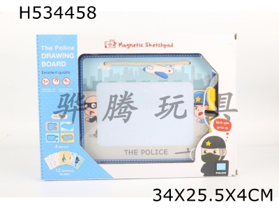 H534458 - Magnetic tablet (police)