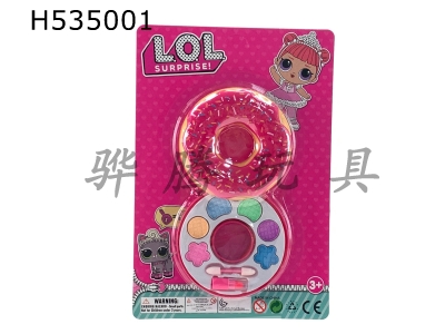 H535001 - Cosmetic doughnut LOL version with lipstick