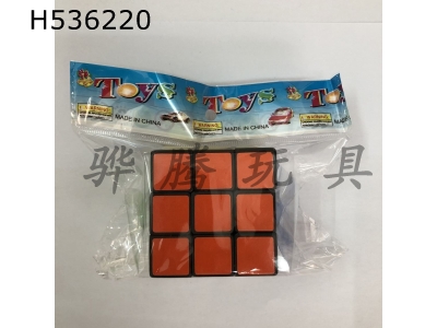 H536220 - Third-order black acrylic sticker 5.3 Rubiks Cube