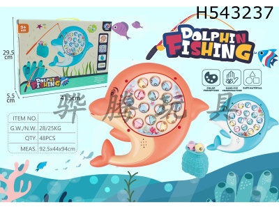 H543237 - Dolphin electric fishing