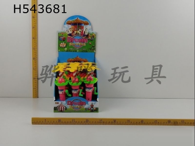 H543681 - Hand-cranked sunflower fan 12PCS single price