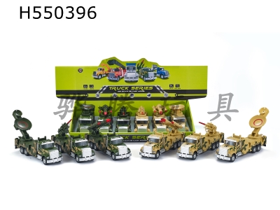 H550396 - 1:24 American pull-back acousto-optic alloy military car with light and music
(including 3*AG13 battery, 3 sound effects)
Only 6/display box