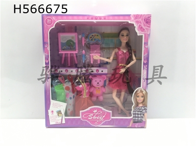 H566675 - 11-inch Barbie doll with 11 joints