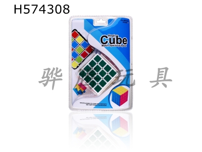 H574308 - Totally-enclosed three-generation four-order super-lubricating Rubiks Cube special for competition