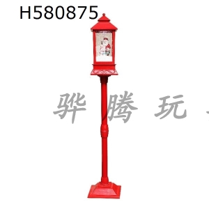 H580875 - Tower type street lamp - pure red